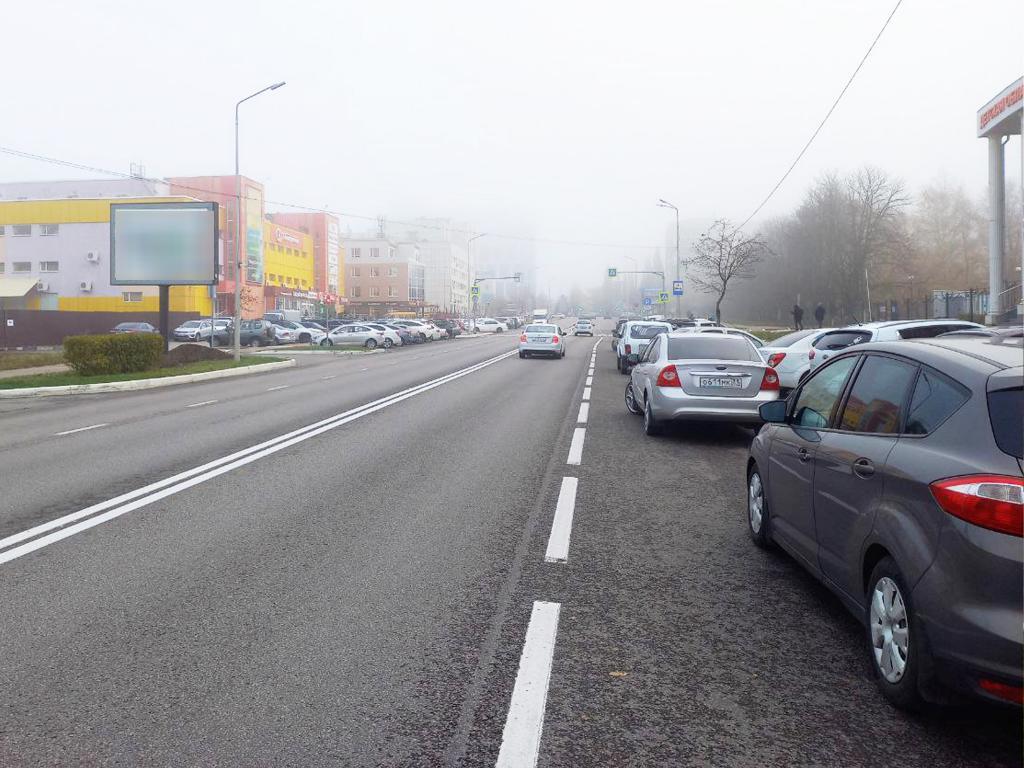 Фотография рекламного носителя, тип: Ситиборд 2.7x3.7, адрес: Архиерейская ул., д.4а, Белгород, Белгородская область, Россия. Сторона Б1-Б5 №1058498