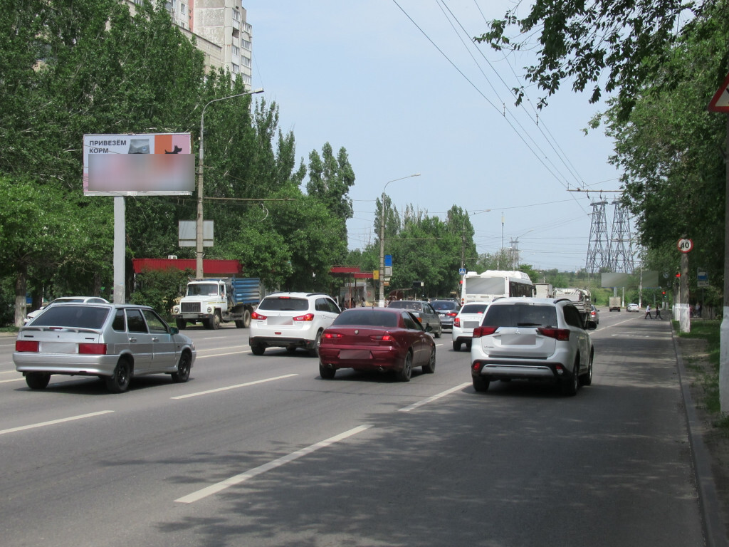 Фотография рекламного носителя, тип: Билборд 3x6, адрес: Н.Отрады ул., д.17, Волгоград, Волгоградская область, Россия. Сторона Б №1000653