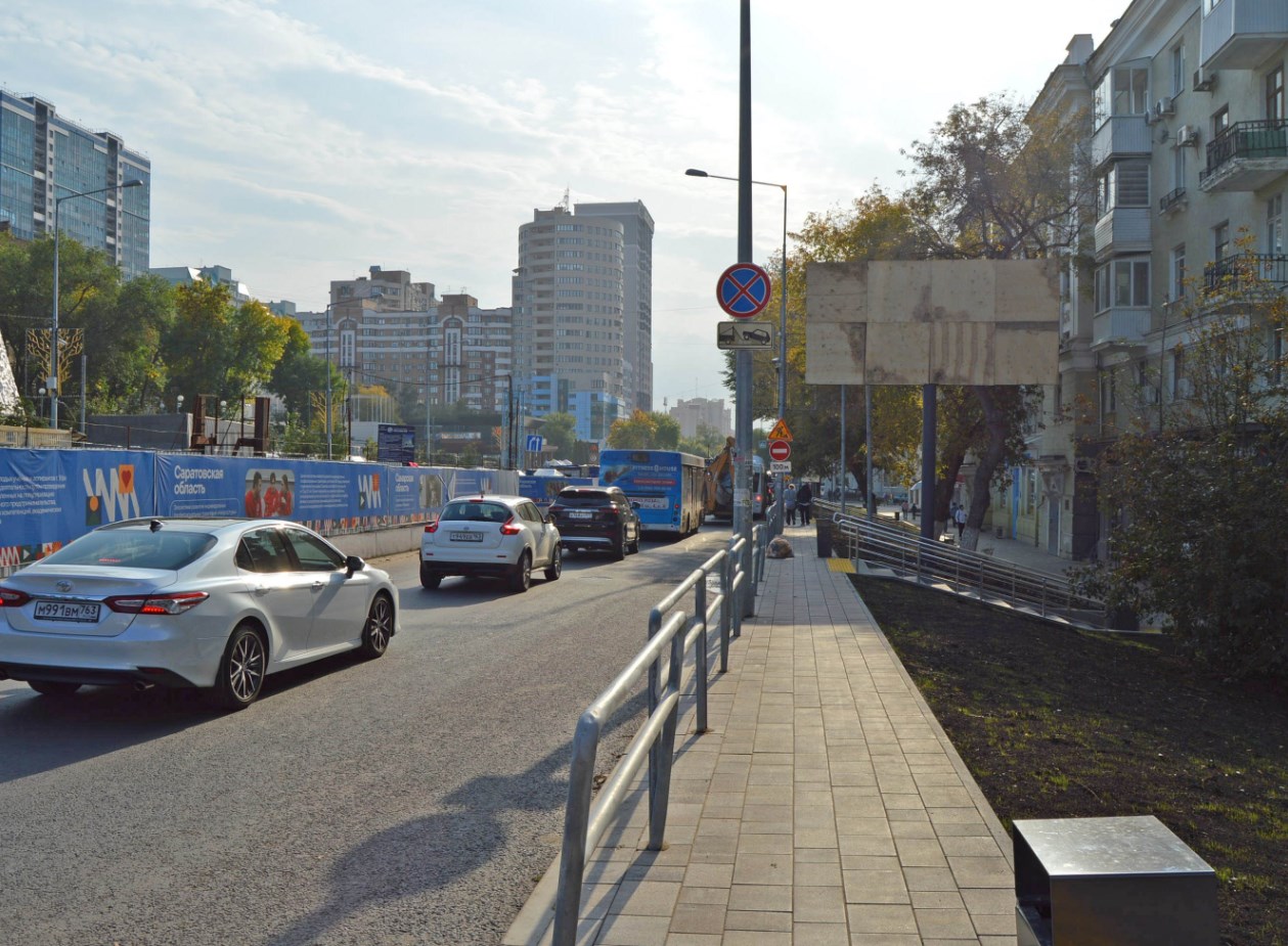 Фотография рекламного носителя, тип: Билборд 3x6, адрес: Ново-Садовая ул., д.4, Самара, Самарская область, Россия. Сторона А №1080396