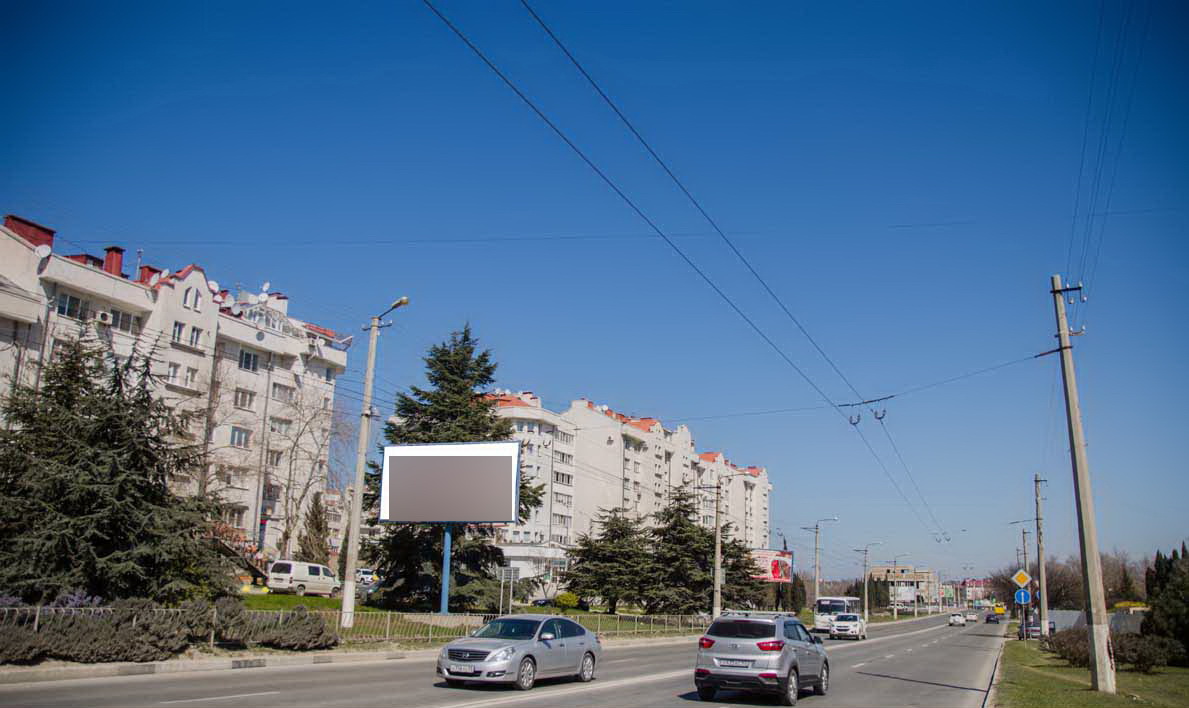 Фотография рекламного носителя, тип: Билборд 3x6, адрес: Героев Сталинграда пр-т., д.51, Севастополь, Россия. Сторона Б №824605