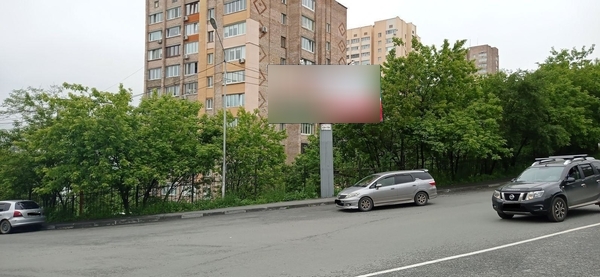 Фотография рекламного носителя, тип: Билборд 3x6, адрес: Шилкинская ул., д.5, Владивосток, Приморский край, Россия. Сторона А №774898