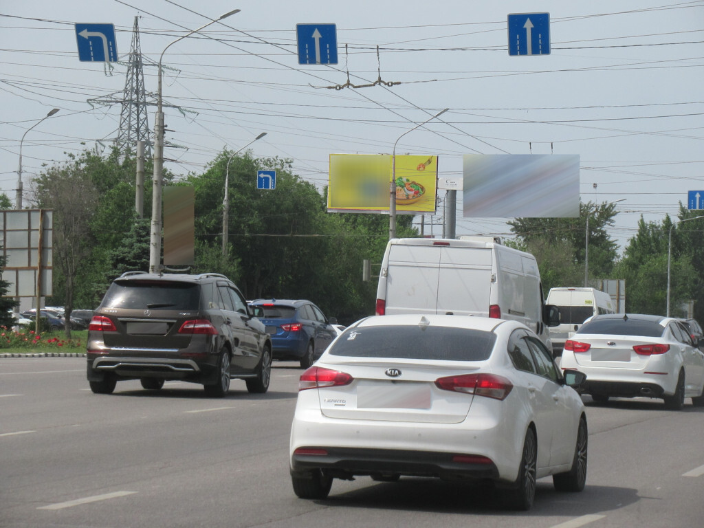 Фотография рекламного носителя, тип: Билборд 3x6, адрес: Историческая ул., д.175, гипермаркет "Ашан", Волгоград, Волгоградская область, Россия. Сторона A3 №1000508