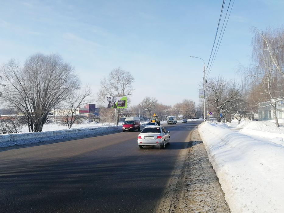 Фотография рекламного носителя, тип: Билборд 3x6, адрес: Белокаменное ш., д.9, Видное, Московская область, Россия. Сторона B №641743