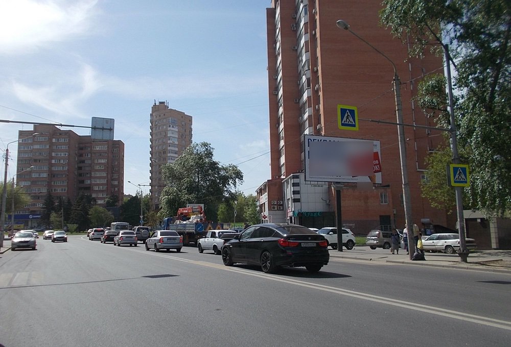 Фотография рекламного носителя, тип: Билборд 3x6, адрес: Добровольского ул., д.1, Ростов-на-Дону, Ростовская область, Россия. Сторона A №688735