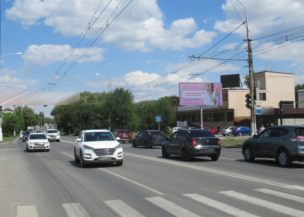 Фотография рекламного носителя, тип: Билборд 3x6, адрес: Еременко ул., д.142Д, Волгоград, Волгоградская область, Россия. Сторона А №1051530