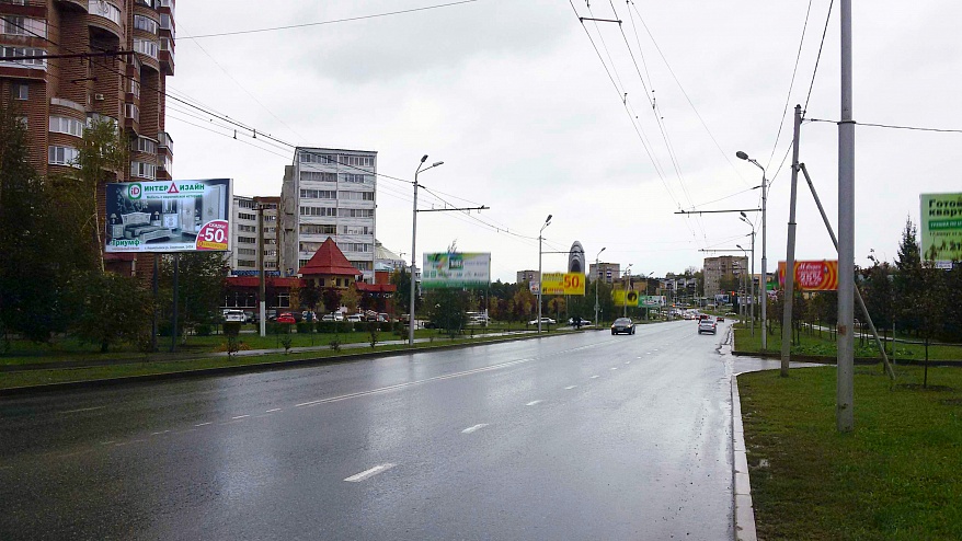 Фотография рекламного носителя, тип: Билборд 3x6, адрес: Ленина ул., д.104а, Альметьевск, Республика Татарстан, Россия. Сторона B №835491