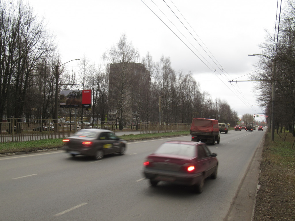 Фотография рекламного носителя, тип: Билборд 3x6, адрес: Дзержинского пр-т., д.59, Ярославль, Ярославская область, Россия. Сторона Б №957002