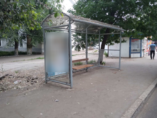 Фотография рекламного носителя, тип: Остановка 1.8x1.2, адрес: Кирова пр., д.179 - Ремесленный пер., Самара, Самарская область, Россия. Сторона В2 №1079589