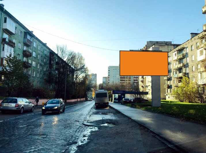 Фотография рекламного носителя, тип: Билборд 3x6, адрес: Грига ул., Калининград, Калининградская область, Россия. Сторона А №974036