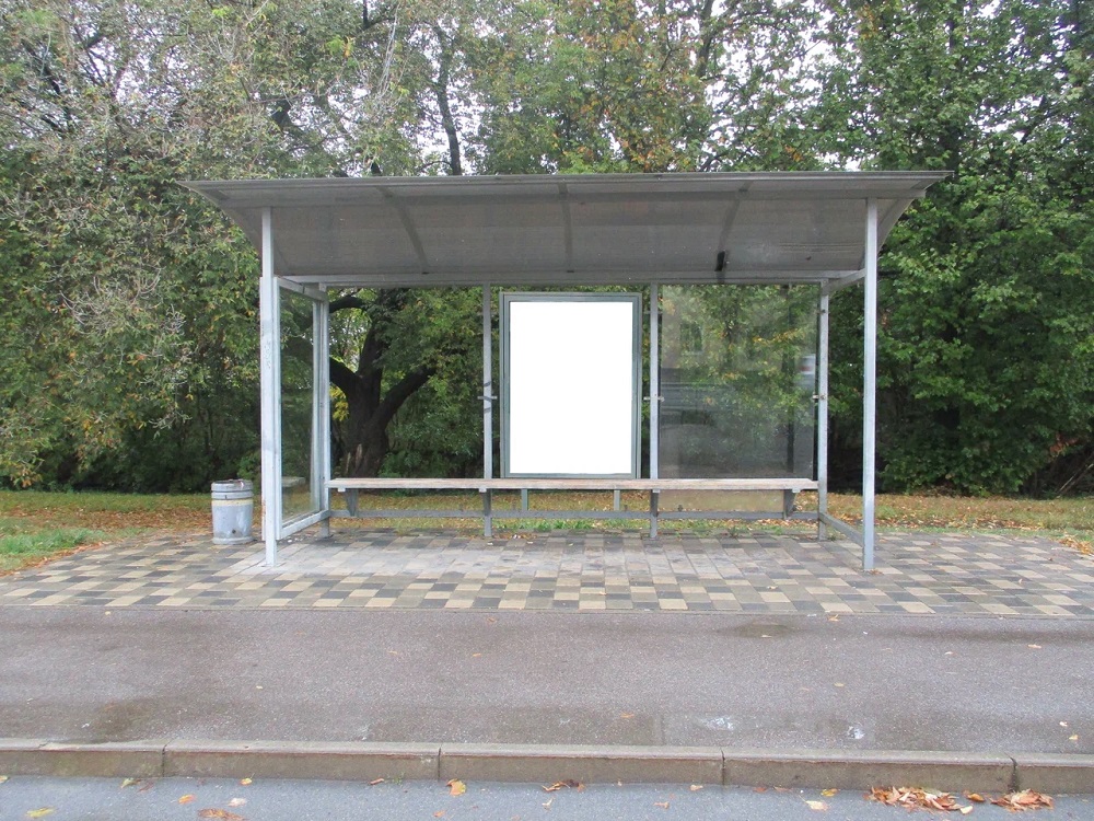 Фотография рекламного носителя, тип: Остановка 1.8x1.2, адрес: ост."Дом Торговли", Липецк, Липецкая область, Россия. Сторона В №1056475