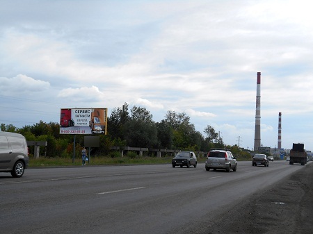 Фотография рекламного носителя, тип: Билборд 3x6, адрес: Тюмень - Омск а/д., 607 675м, Омск, Омская область, Россия. Сторона B №382273