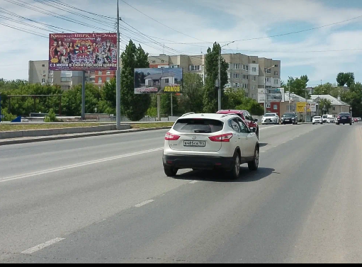 Фотография рекламного носителя, тип: Билборд 3x6, адрес: Усть-Курдюмское ш. Х Соколовогорская ул., Саратов, Саратовская область, Россия. Сторона Б №554260