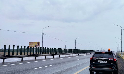 Фотография рекламного носителя, тип: Билборд 3x6, адрес: М-4 "Дон" а/д, 1305 300м, Краснодар, Краснодарский край, Россия. Сторона Б №704272