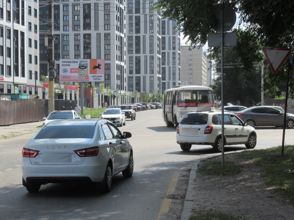 Фотография рекламного носителя, тип: Билборд 3x6, адрес: 9 Января ул., д.68/2, корп.4, Воронеж, Воронежская область, Россия. Сторона Б №961240
