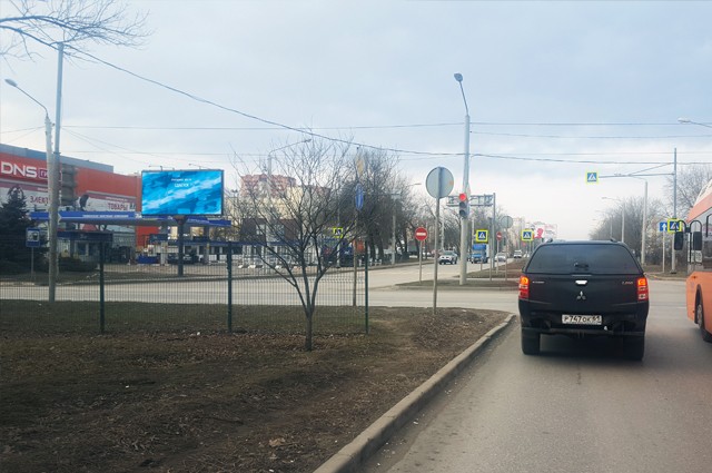 Фотография рекламного носителя, тип: Билборд 3x6, адрес: Ерёменко ул. Х Малиновского ул., Ростов-на-Дону, Ростовская область, Россия. Сторона Б №781663