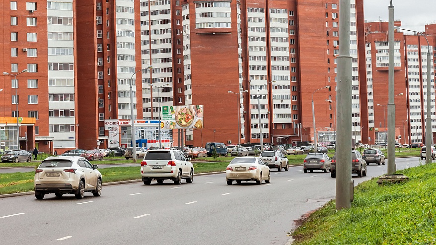 Фотография рекламного носителя, тип: Билборд 3x6, адрес: Старцева ул., д.65б, Пермь, Пермский край, Россия. Сторона B №835598