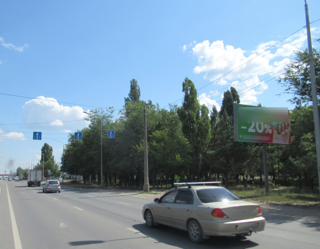 Фотография рекламного носителя, тип: Билборд 3x6, адрес: Историческая ул. Х Жигулевской ул., Волгоград, Волгоградская область, Россия. Сторона A №1047232
