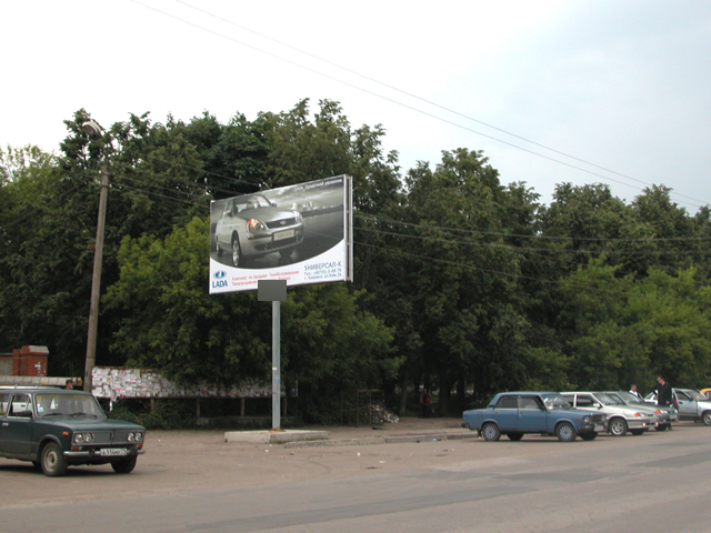 Фотография рекламного носителя, тип: Билборд 3x6, адрес: Кимовск г., Бессолова ул., д.71, Тула, Тульская область, Россия. Сторона Б №364250
