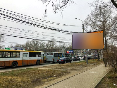 Фотография рекламного носителя, тип: Билборд 3x6, адрес: Суворова ул., д.9, Хабаровск, Хабаровский край, Россия. Сторона А №665343