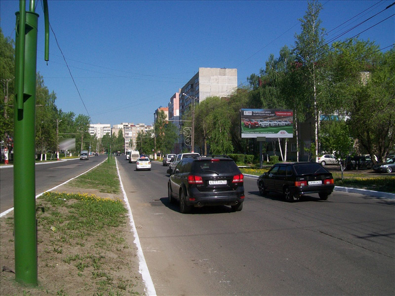 Фотография рекламного носителя, тип: Билборд 3x6, адрес: 50 лет Октября пр-т., д.33, Саранск, Республика Мордовия, Россия. Сторона А №596043