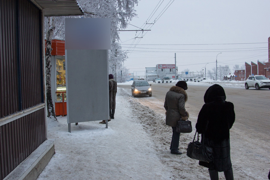 Фотография рекламного носителя, тип: Нестандартный ситиформат, адрес: Маршала Жукова пр-т., ООТ Стомклиника, поз.1, Иркутск, Иркутская область, Россия. Сторона Б №509419