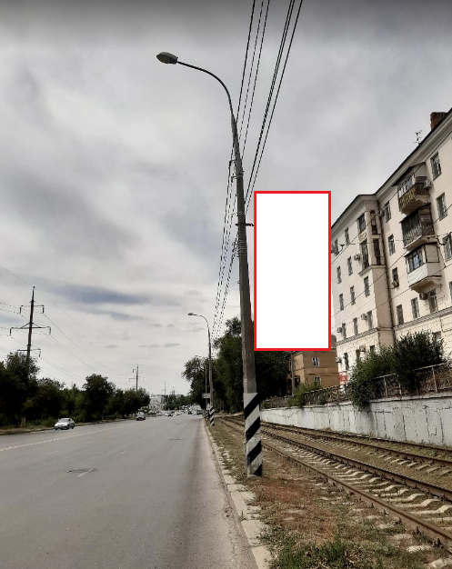 Фотография рекламного носителя, тип: Панель-кронштейн, адрес: Электролесовская ул., поз.1, Волгоград, Волгоградская область, Россия. Сторона А №1097049