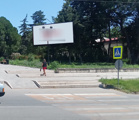 Фотография рекламного носителя, тип: Билборд 3x6, адрес: Дзержинского ул. Х Кирова пр-т., Пятигорск, Ставропольский край, Россия. Сторона A1-А10 №1094915