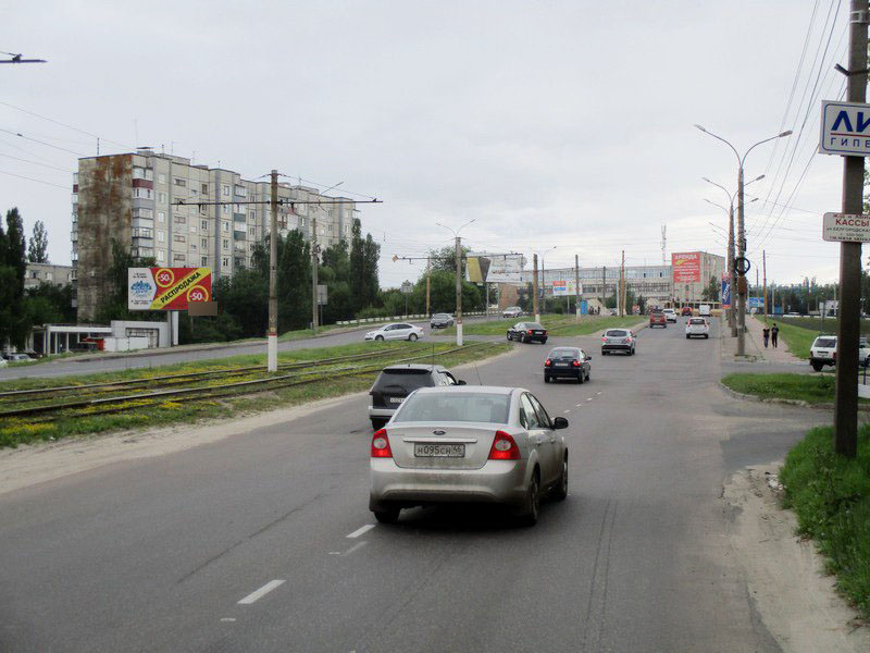 Фотография рекламного носителя, тип: Билборд 3x6, адрес: Литовская ул. Х 3-я Песковуская ул., Курск, Курская область, Россия. Сторона B №716239