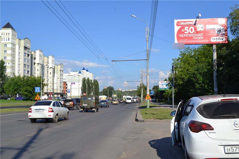 Фотография рекламного носителя, тип: Билборд 3x6, адрес: Строителей пр-т., д.12, поз.1, Пенза, Пензенская область, Россия. Сторона А №741492