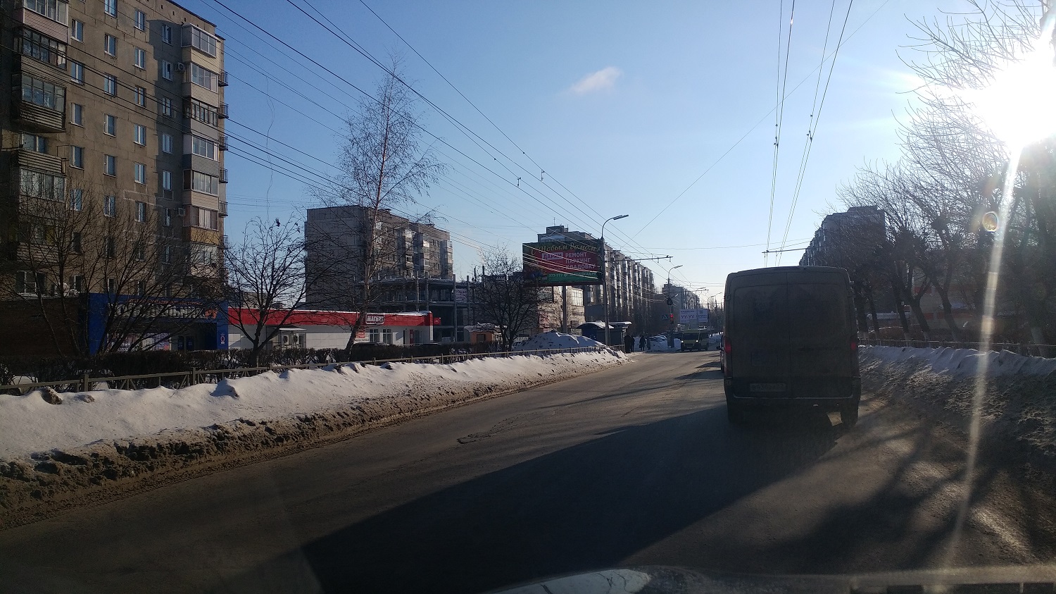 Фотография рекламного носителя, тип: Билборд 3x6, адрес: Интернациональная ул., д.10, Рязань, Рязанская область, Россия. Сторона Б №742021