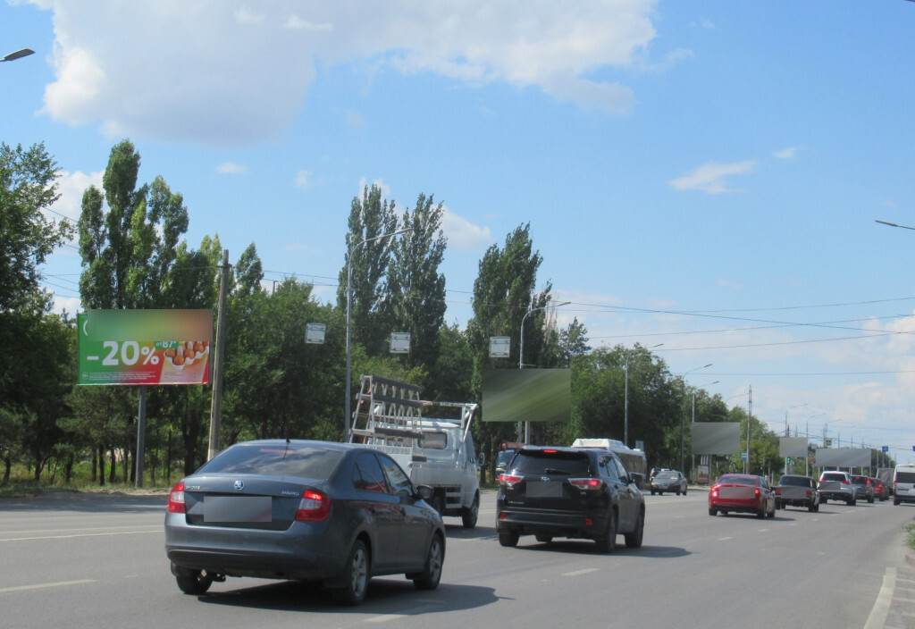 Фотография рекламного носителя, тип: Билборд 3x6, адрес: Историческая ул. Х Жигулевской ул., Волгоград, Волгоградская область, Россия. Сторона Б №1047233