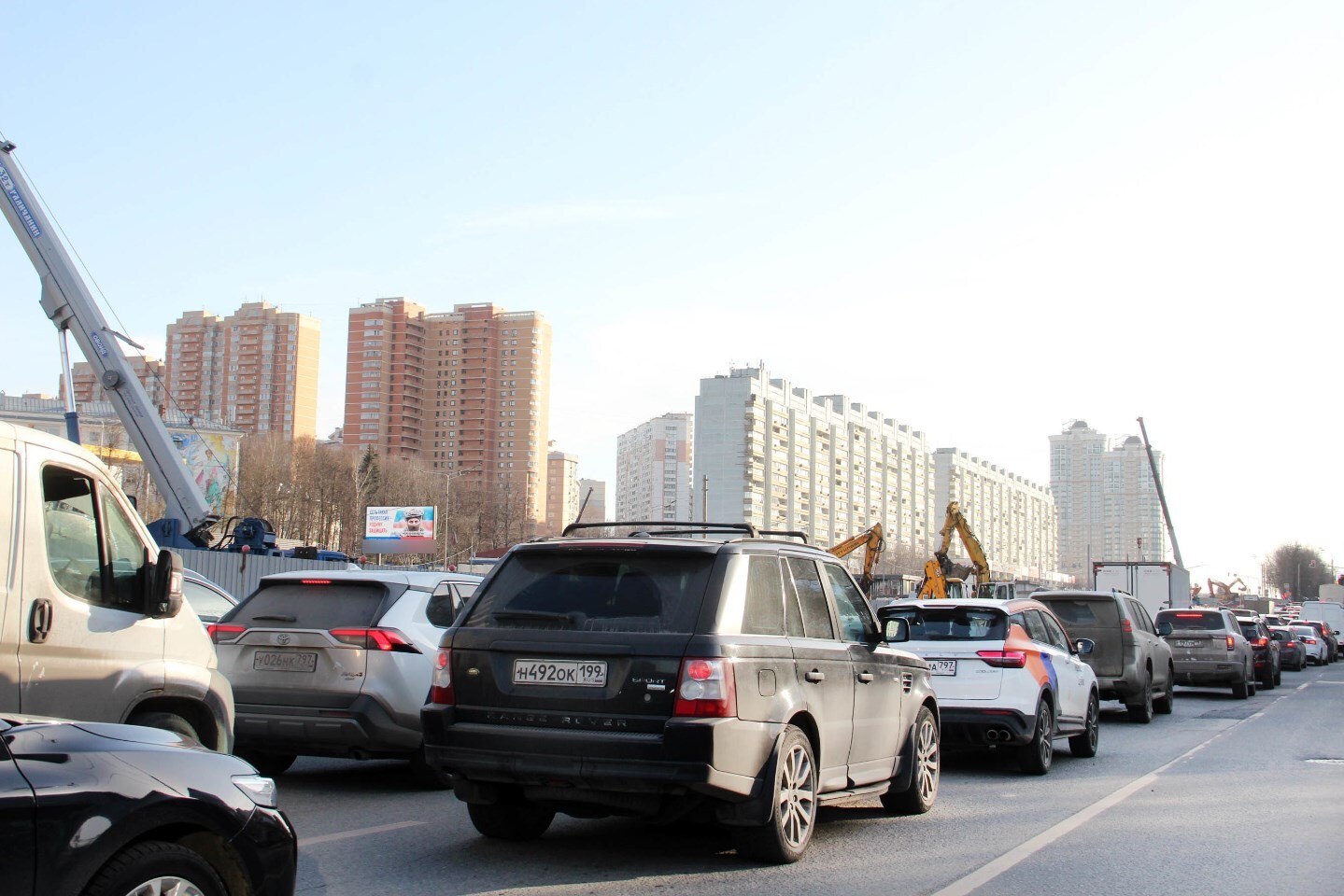 Фотография рекламного носителя, тип: Билборд 3x6, адрес: Ленинский пр-т., д.97, корп.1, Москва, Россия. Сторона Б1-Б10 №832347