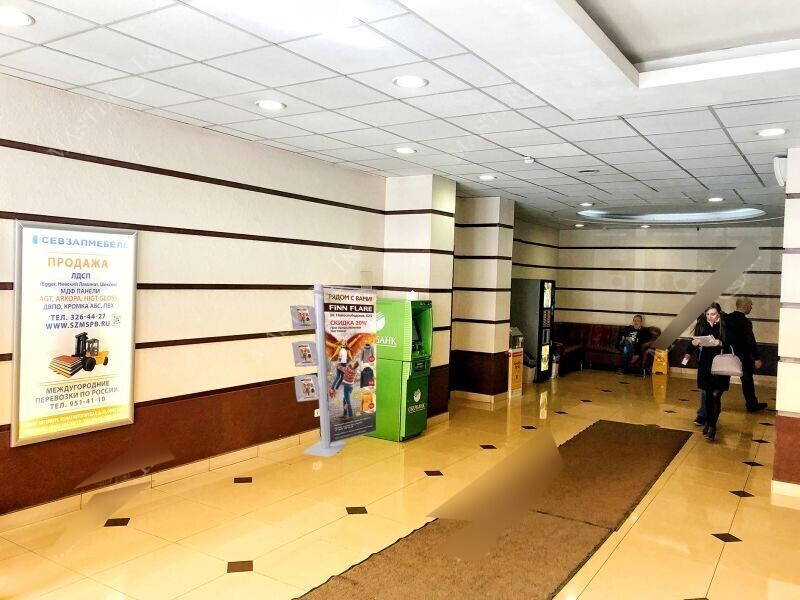 Фотография рекламного носителя, тип: Диспенсер листовок, адрес: Бизнес-центр «Доминат Классик», Магнитогорская ул., д.30, Санкт-Петербург, Россия. Сторона/вариант №826689