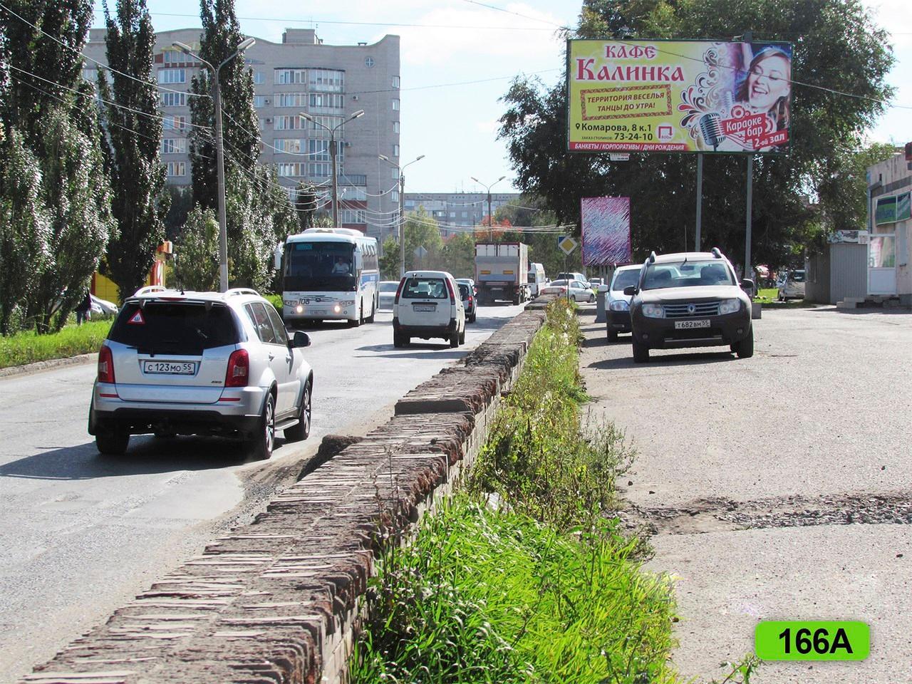 Фотография рекламного носителя, тип: Билборд 3x6, адрес: Степанца ул., д.9, Омск, Омская область, Россия. Сторона А №419488