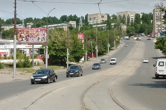 Фотография рекламного носителя, тип: Билборд 3x6, адрес: Танкистов ул., д.55А Х 6-й Мурманский пр-зд., Саратов, Саратовская область, Россия. Сторона Б №554232