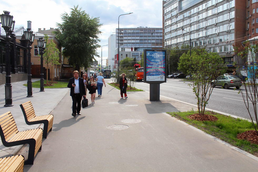 Фотография рекламного носителя, тип: Ситиформат 1.8x1.2, адрес: Бакунинская ул., д.24, Москва, Россия. Сторона Б №557183