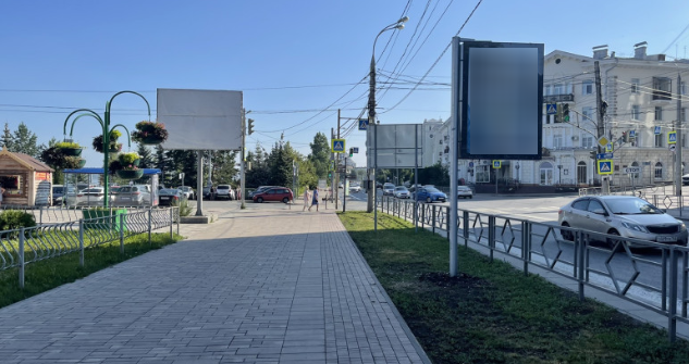 Фотография рекламного носителя, тип: Панель-кронштейн, адрес: Максима Горького ул., д.82, поз.1, Самара, Самарская область, Россия. Сторона В №1079906