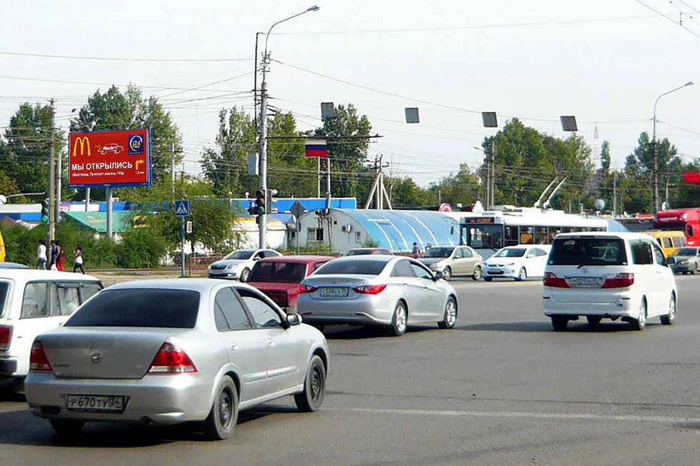Фотография рекламного носителя, тип: Билборд 3x6, адрес: Маршала Жукова ул. Х Землячки ул., Волгоград, Волгоградская область, Россия. Сторона Б №337858
