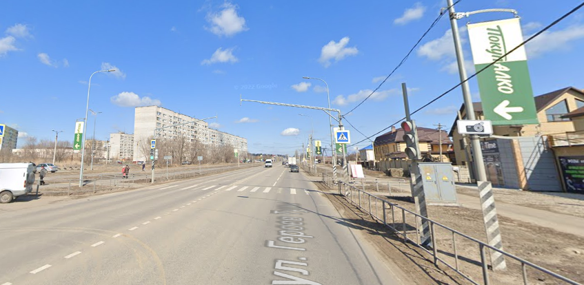 Фотография рекламного носителя, тип: Панель-кронштейн, адрес: Героев Тулы ул., поз.1, Волгоград, Волгоградская область, Россия. Сторона А №1097142