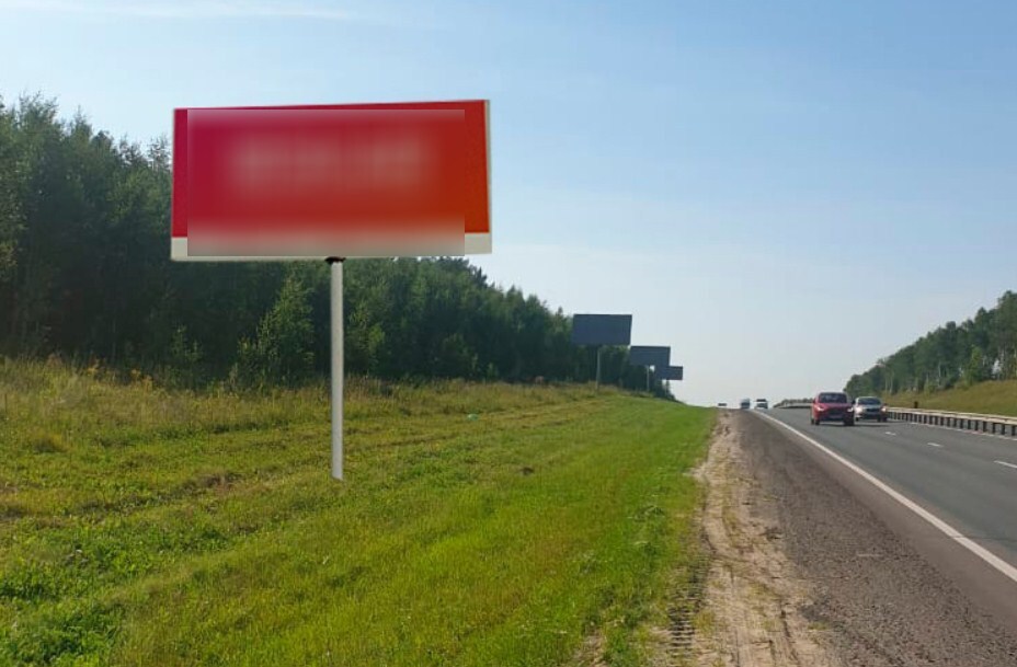 Фотография рекламного носителя, тип: Билборд 3x6, адрес: Москва - Самара а/д, 619 870м, Пенза, Пензенская область, Россия. Сторона B №1080800
