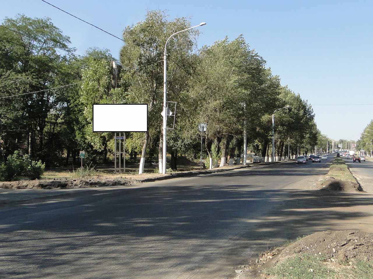 Фотография рекламного носителя, тип: Билборд 3x6, адрес: Баклановский пр-т., д.144, подъезд к пл.Юбилейной, Новочеркасск, Ростовская область, Россия. Сторона Б №1093290