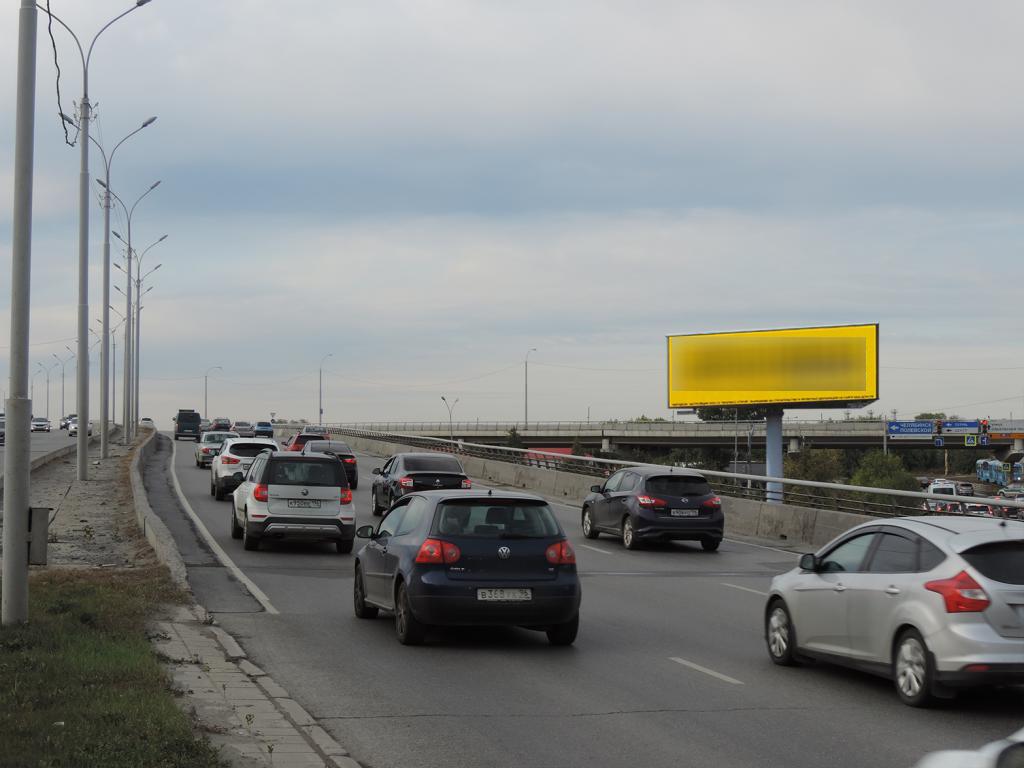 Фотография рекламного носителя, тип: Суперсайт 4x12, адрес: Бебеля ул. Х Техническая ул., поз.1, Екатеринбург, Свердловская область, Россия. Сторона A №1006019