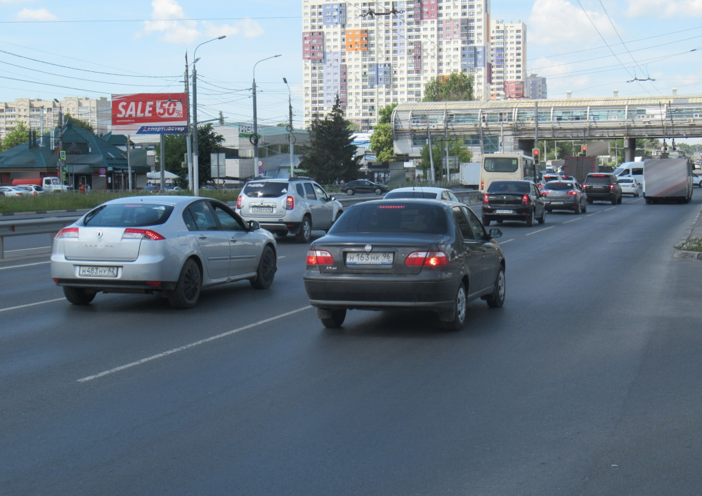 Фотография рекламного носителя, тип: Билборд 3x6, адрес: Мервинская ул., д.1, Рязань, Рязанская область, Россия. Сторона Б №793736