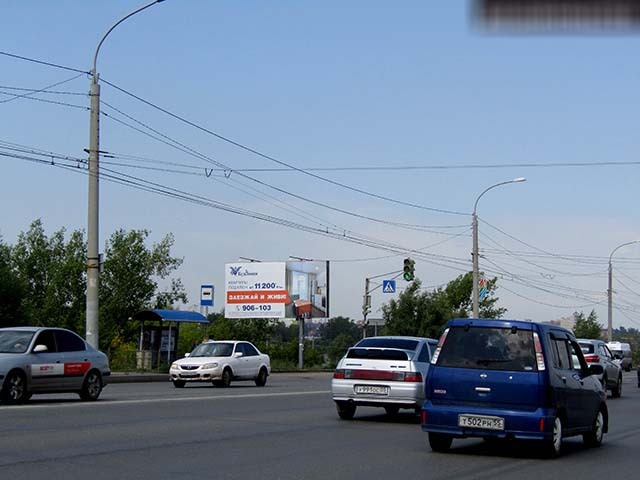 Фотография рекламного носителя, тип: Билборд 3x6, адрес: Лукашевича ул., д.29/1, Омск, Омская область, Россия. Сторона Б №616882