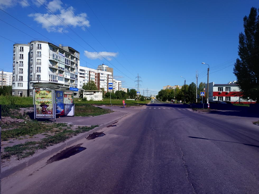 Фотография рекламного носителя, тип: Остановка, адрес: Жигулевская ул., д.46, Ульяновск, Ульяновская область, Россия. Сторона Б №1027868