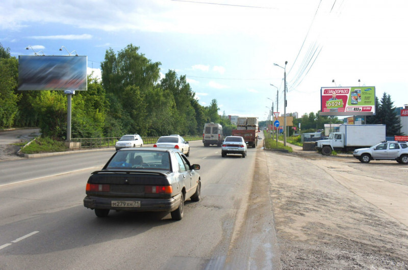 Фотография рекламного носителя, тип: Билборд 3x6, адрес: Рязанская ул., д.5д, Тула, Тульская область, Россия. Сторона А №803903