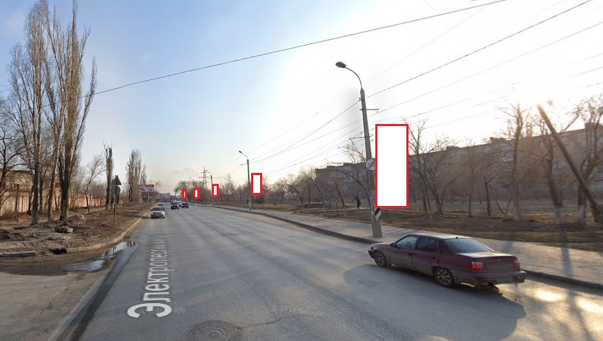 Фотография рекламного носителя, тип: Панель-кронштейн, адрес: Электролесовская ул., поз.5, Волгоград, Волгоградская область, Россия. Сторона А №1097085