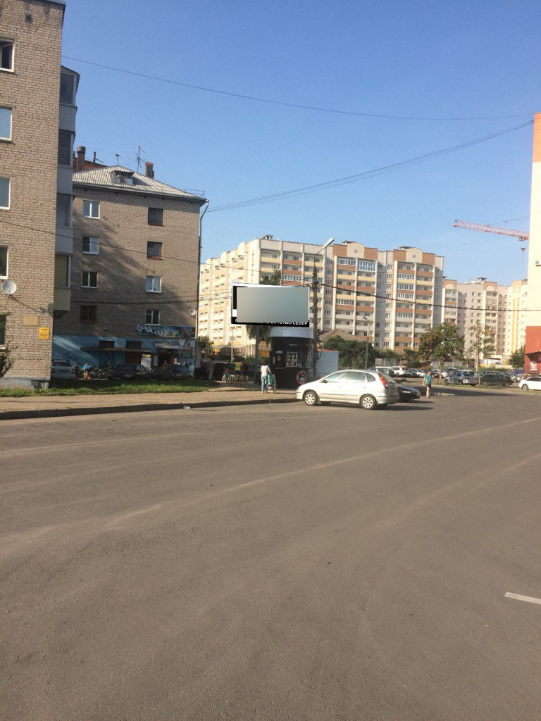 Фотография рекламного носителя, тип: Билборд 3x6, адрес: Черняховского ул., д.30, Смоленск, Смоленская область, Россия. Сторона Б №857378