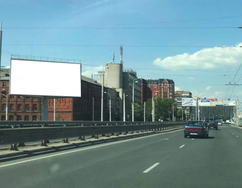 Фотография рекламного носителя, тип: Суперсайт 5x10, адрес: Московский пр-т., д.97, Калининград, Калининградская область, Россия. Сторона B №821609