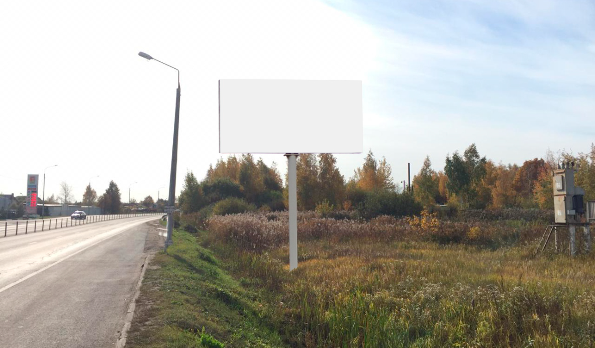 Фотография рекламного носителя, тип: Билборд 3x6, адрес: Старосимферопольское ш., 50 400м, Подольск, Московская область, Россия. Сторона А №790329